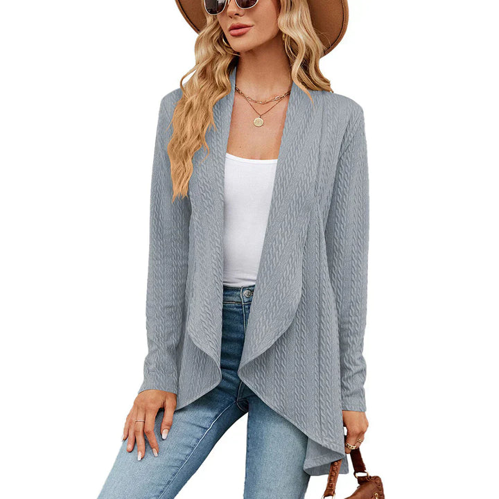 Drune | Cardigan - Damen Herbst Stilvoll Langarm Cardigan