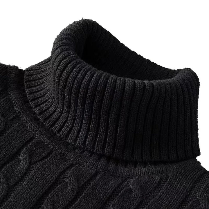 Drune | Kuscheliger Herrenpullover mit trendigem Rollkragen - Wintersaison 2024