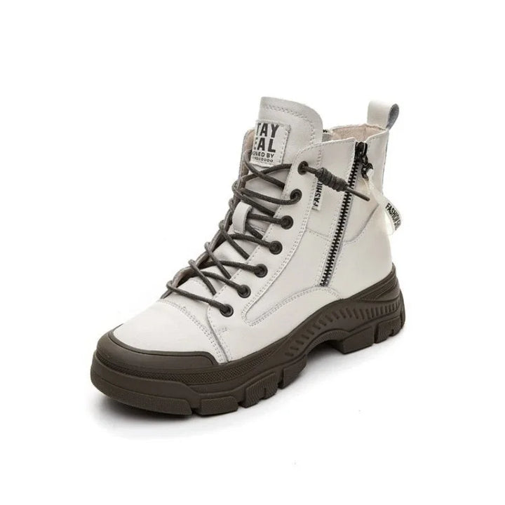 Drune - Elegante High-Top-Sneakerstiefel mit Reißverschluss