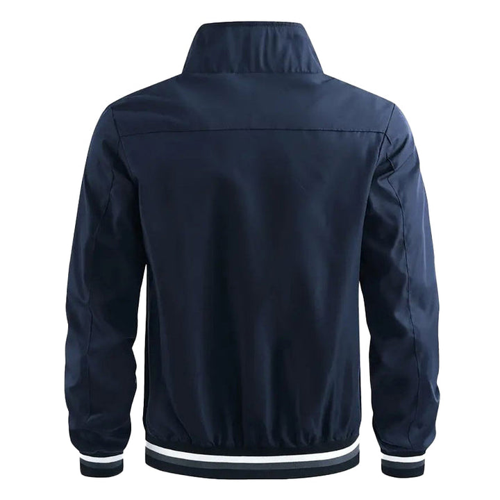 Drune | Windbreaker-Jacke für Männer mit Stehkragen