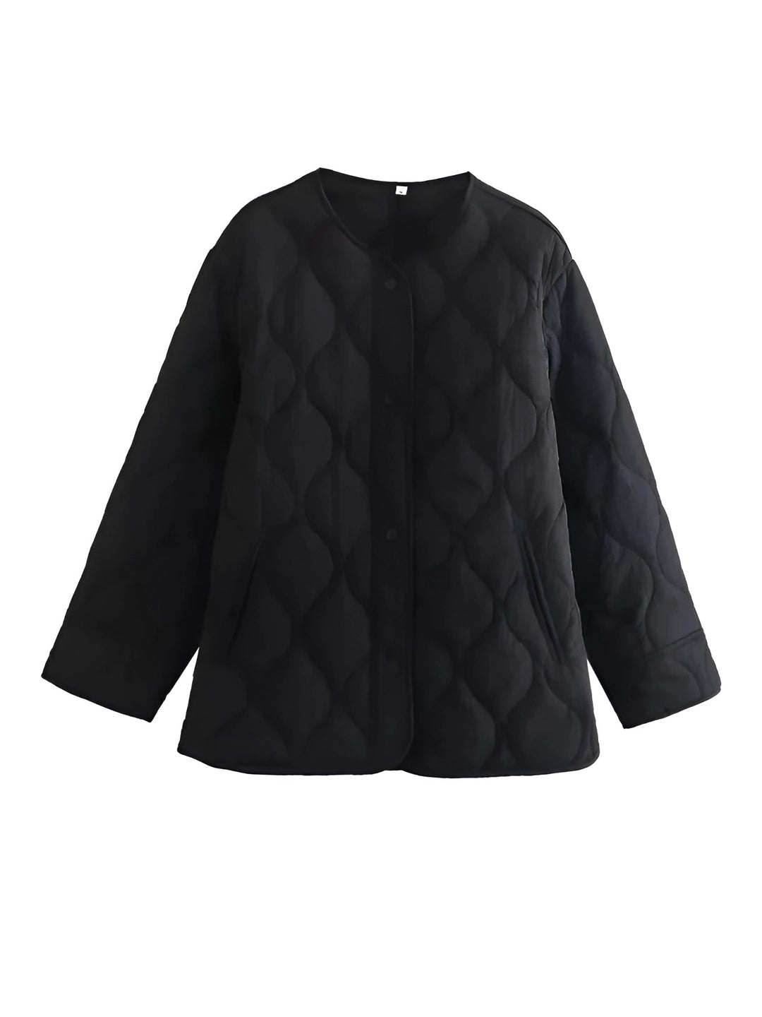 Drune | Warm Rundhalsausschnitt Langärmelig Jacke