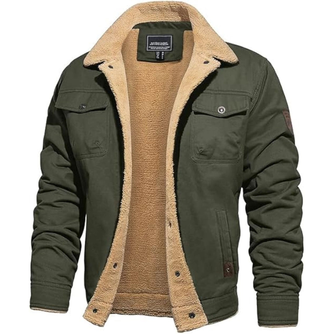 Drune | Sherpa Bomberjacke
