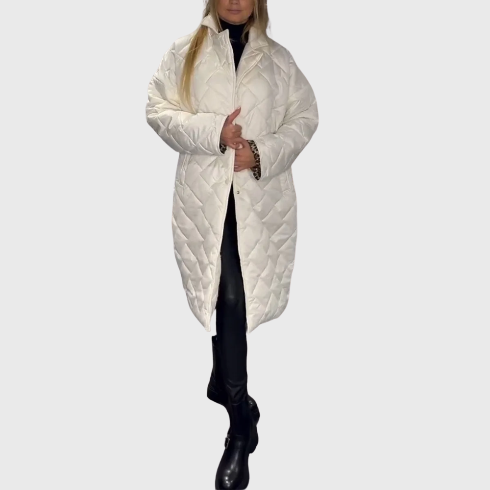 Drune | Damen Stylische Wendbare Gepolsterte Winterjacke