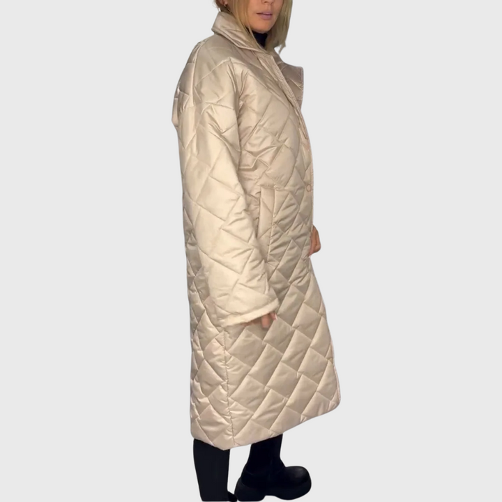 Drune | Damen Stylische Wendbare Gepolsterte Winterjacke