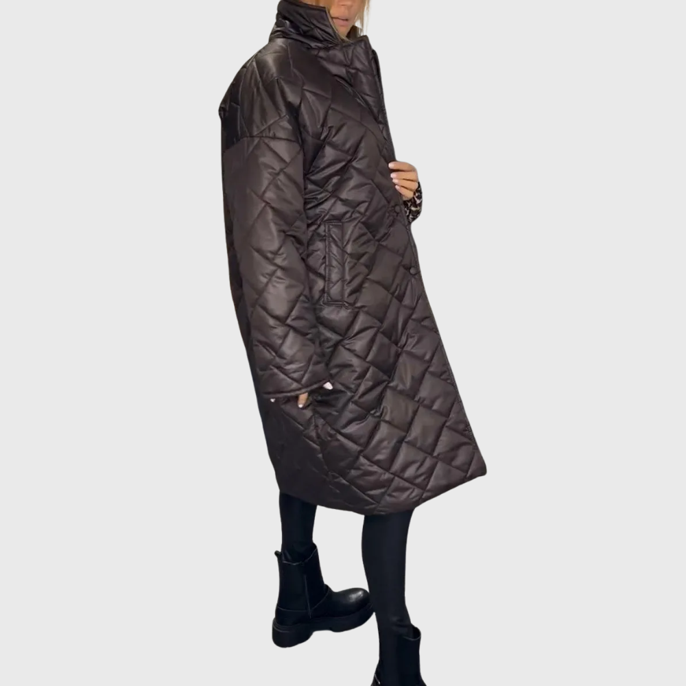 Drune | Damen Stylische Wendbare Gepolsterte Winterjacke
