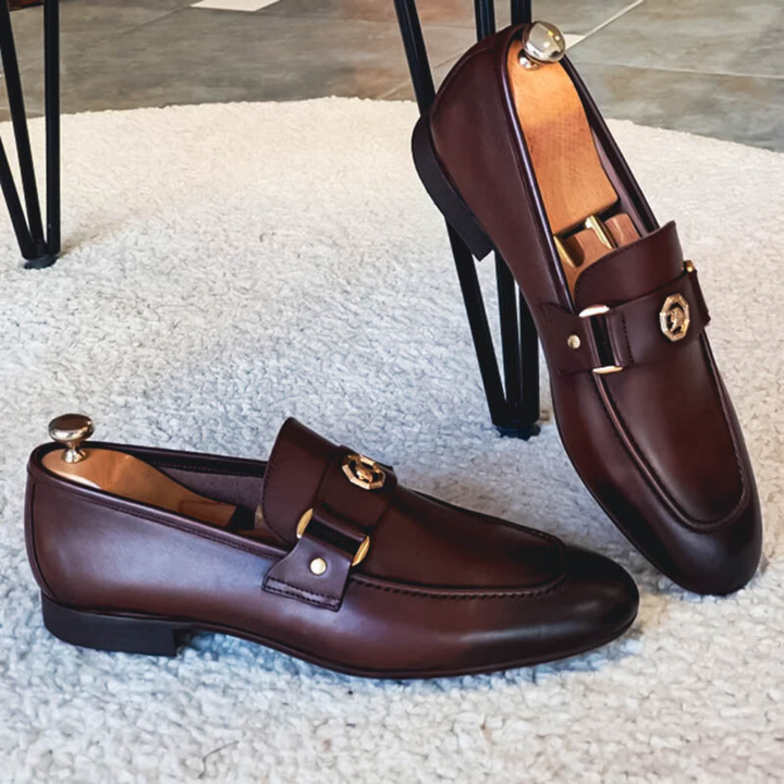 Drune | Echtes Leder Slipper