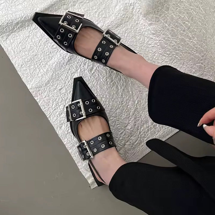 Drune | Schicke Slingback Flache Schuhe
