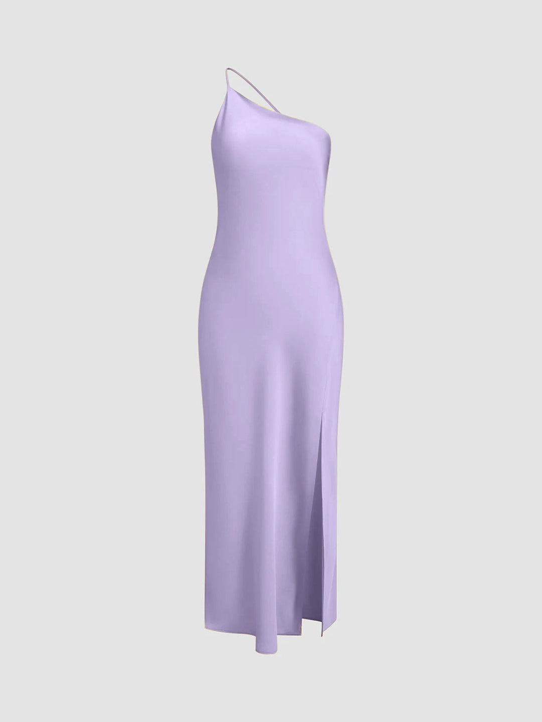 Drune | Satin Maxi Kleid mit Offenem Rücken