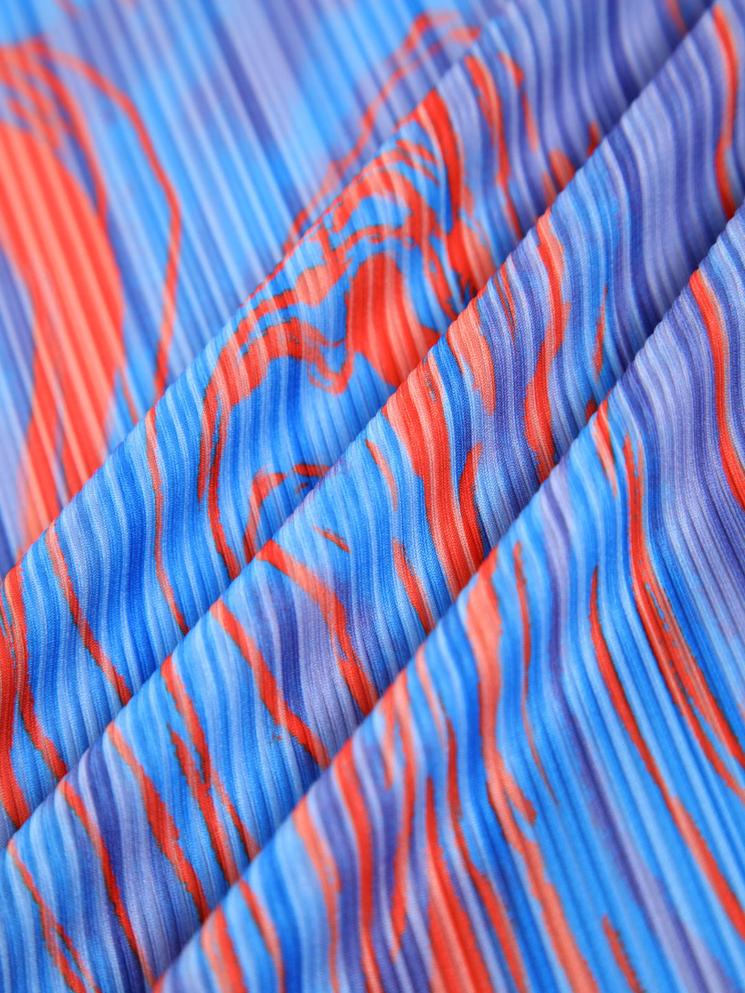 Drune | Flaming Passions Rundhalsausschnitt Lange Kleid