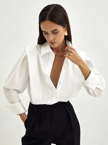Drune | Klassisches Damen Business Hemd