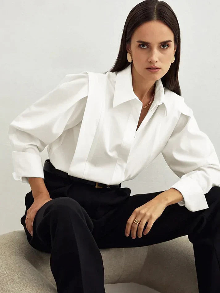 Drune | Klassisches Damen Business Hemd