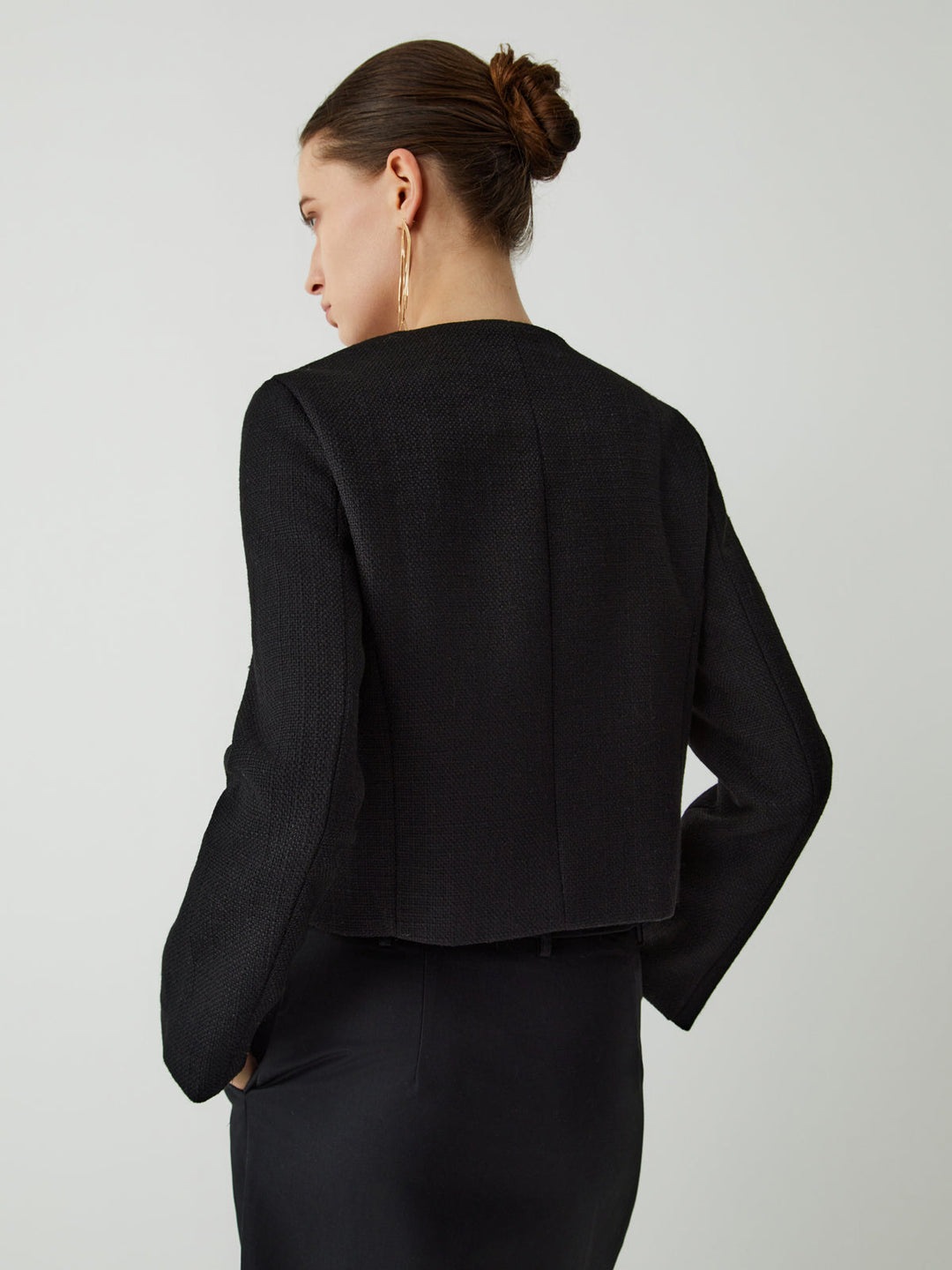 Drune | Button Tweed Jacke