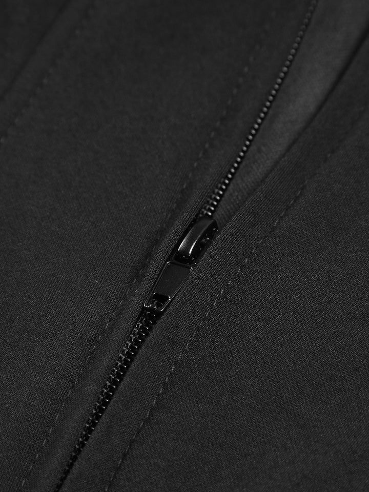 Drune | Cup Detail Mit Reißverschluss Röhren Corsatz Oberteil