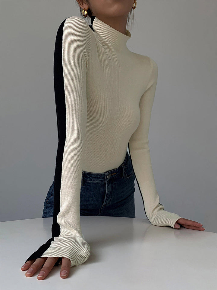 Drune | Rollkragenpullover mit Langen Ärmeln für Damen