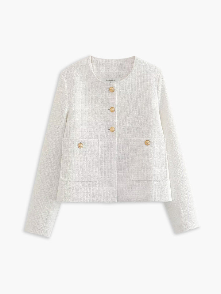 Drune | Money Aesthetics Tweed-Jacke