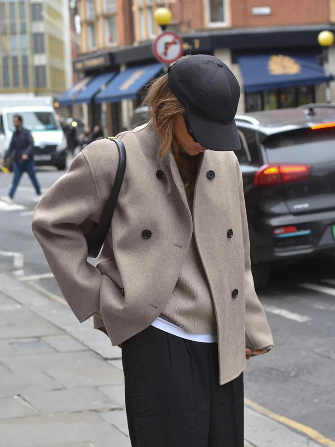 Drune | Stil Oversized Button-Down Jacke