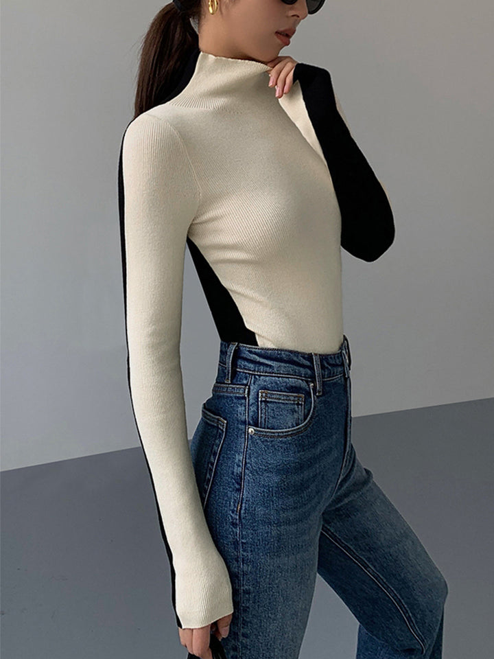 Drune | Rollkragenpullover mit Langen Ärmeln für Damen