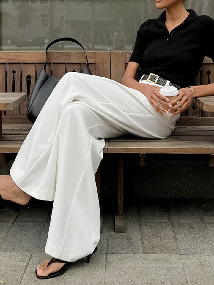 Drune | geschnittene Hose mit fließender Silhouette und weichem, atmungsaktivem Stoff für Frauen