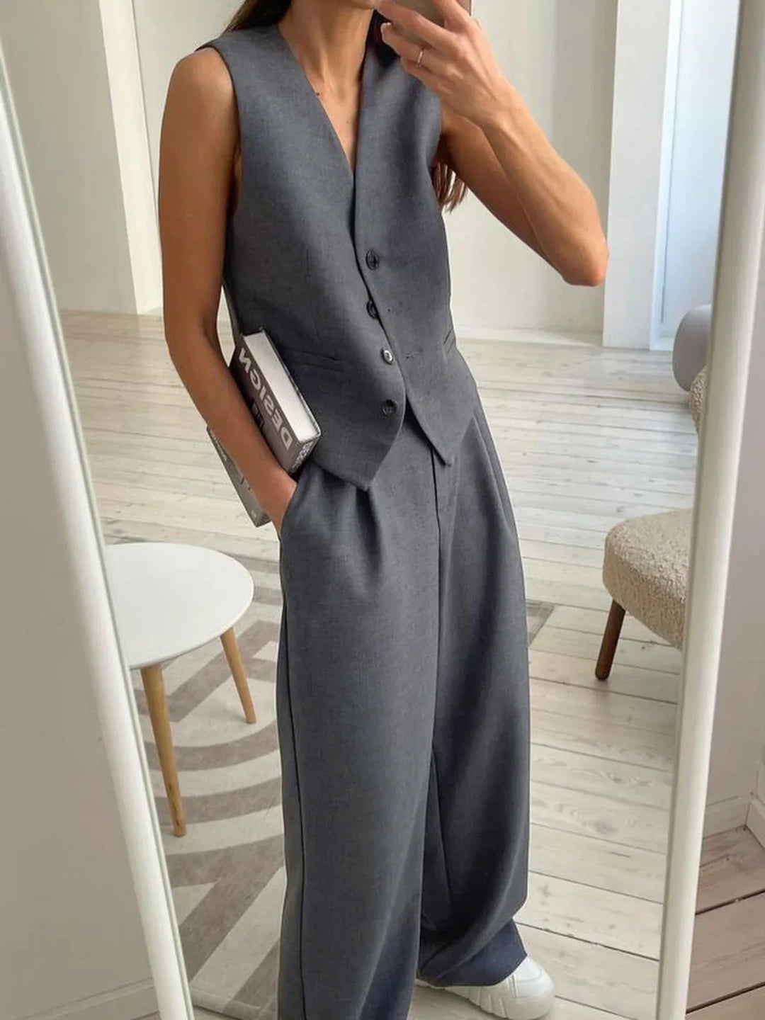 Drune | Stil Weste & Hosen Passendes Anzug
