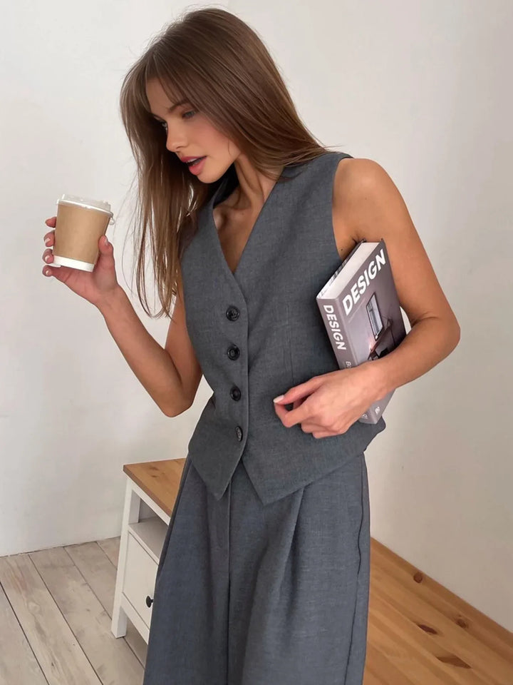 Drune | Stil Weste & Hosen Passendes Anzug