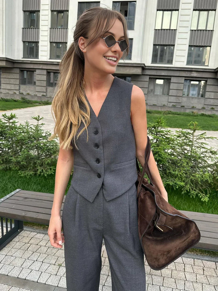 Drune | Stil Weste & Hosen Passendes Anzug