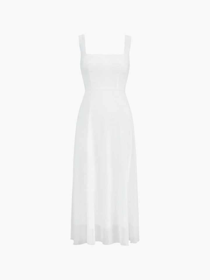 Drune | Elegantes A-Linie Midikleid Zeitlose Raffinesse
