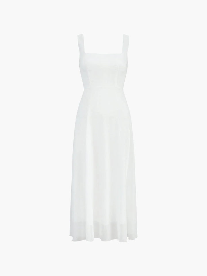 Drune | Modernes Ärmelloses Maxikleid Mit Hoher Taille Für Frauen