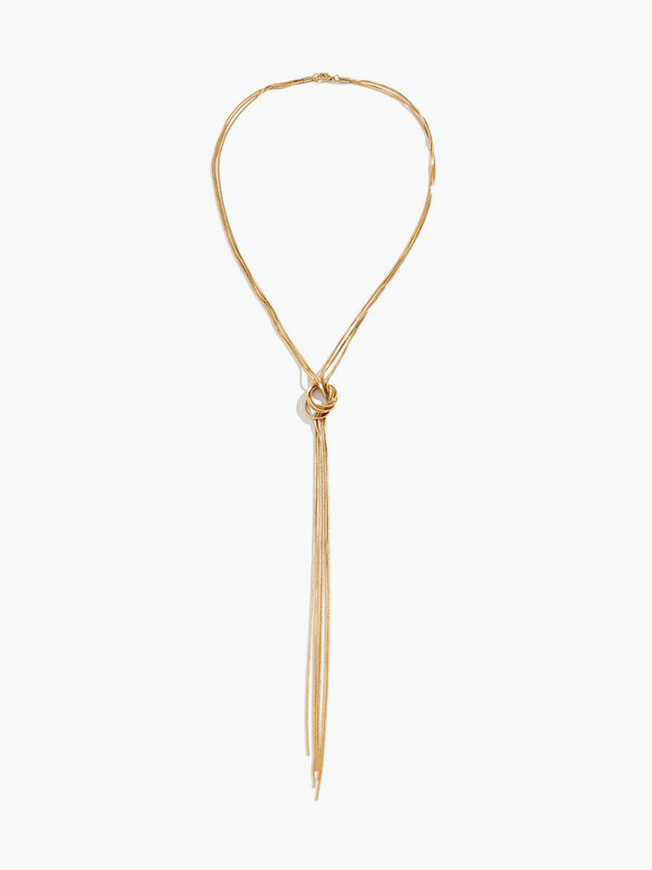 Drune | Kurze Halskette Mit Eleganter Quaste Für Damen