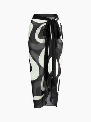 Drune | Chiffon Knoten Cover up