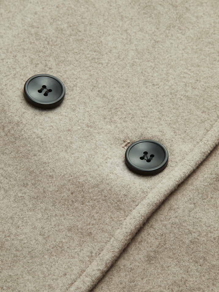 Drune | Damen Doppeltknopf Peacoat