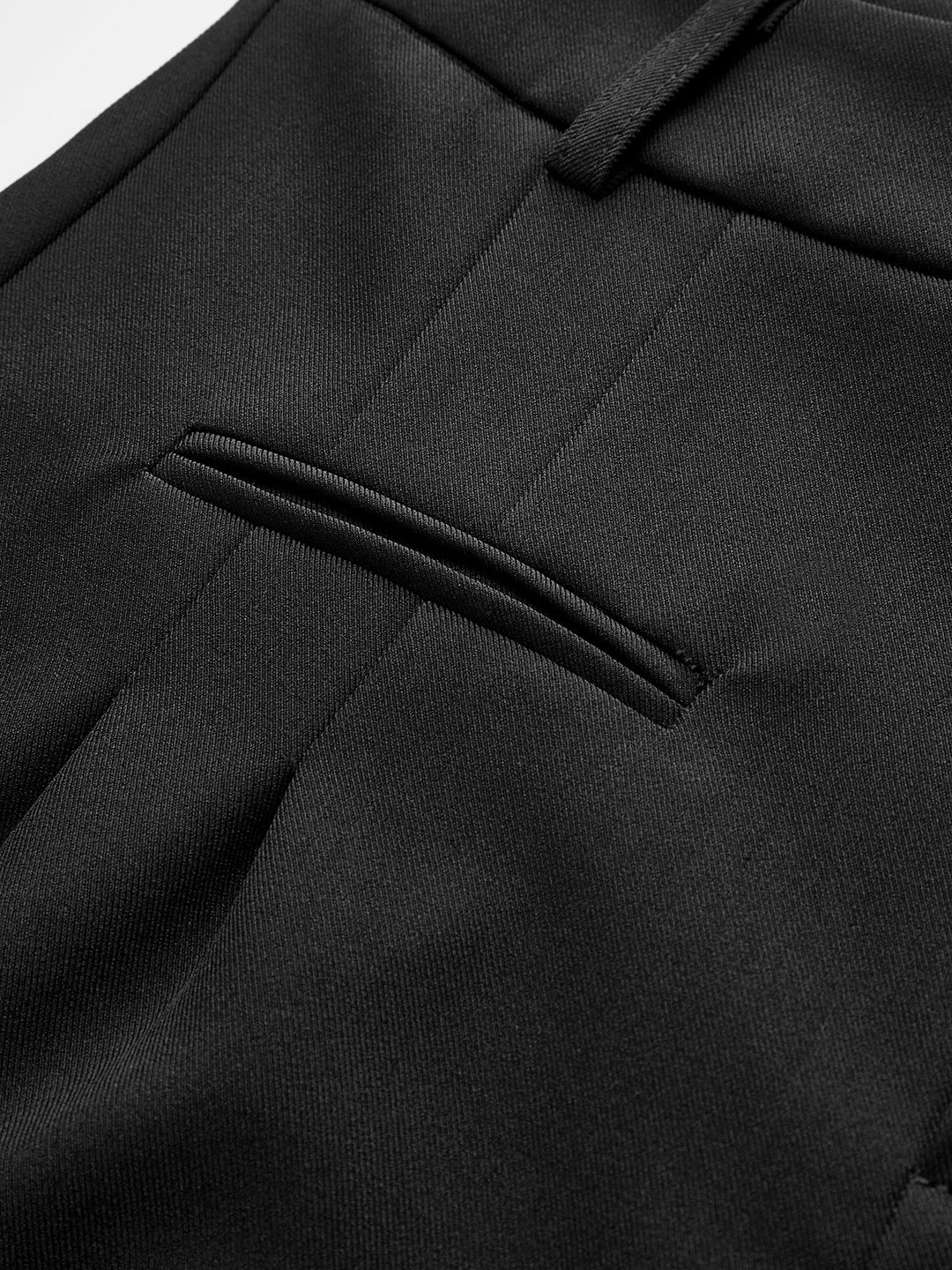 Drune | Semi Transparent Mittlere Taille Kurze Hosen Ohne Gürtel