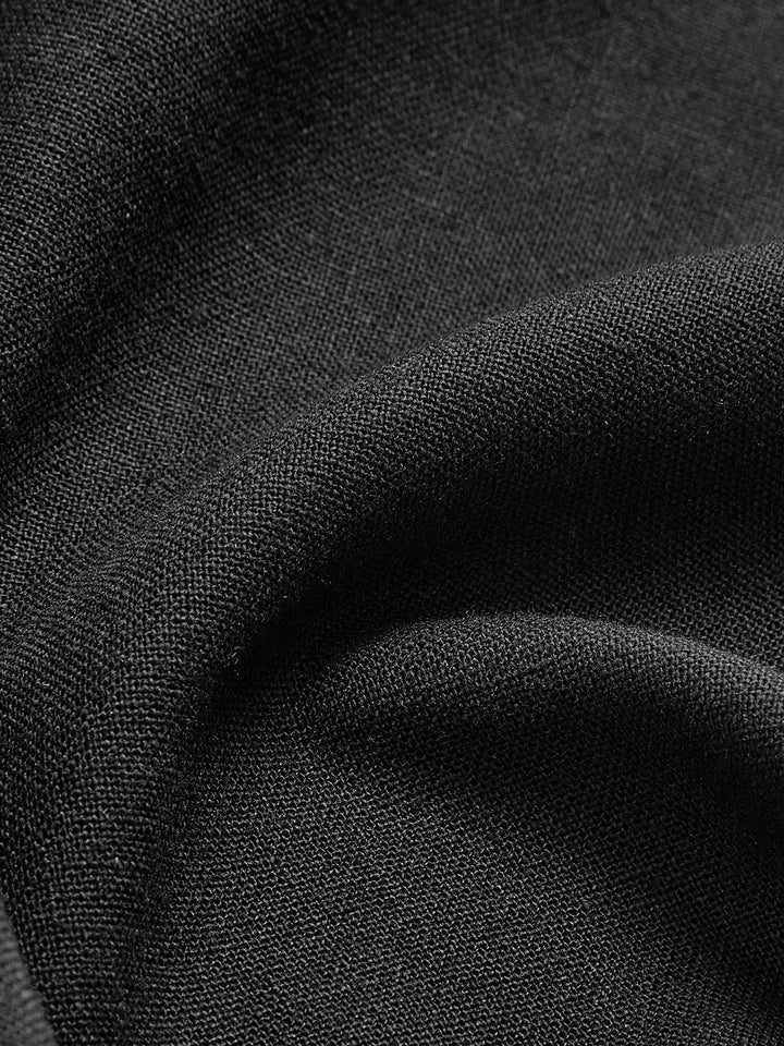 Drune | Leinen Gefalteter Maxikilt