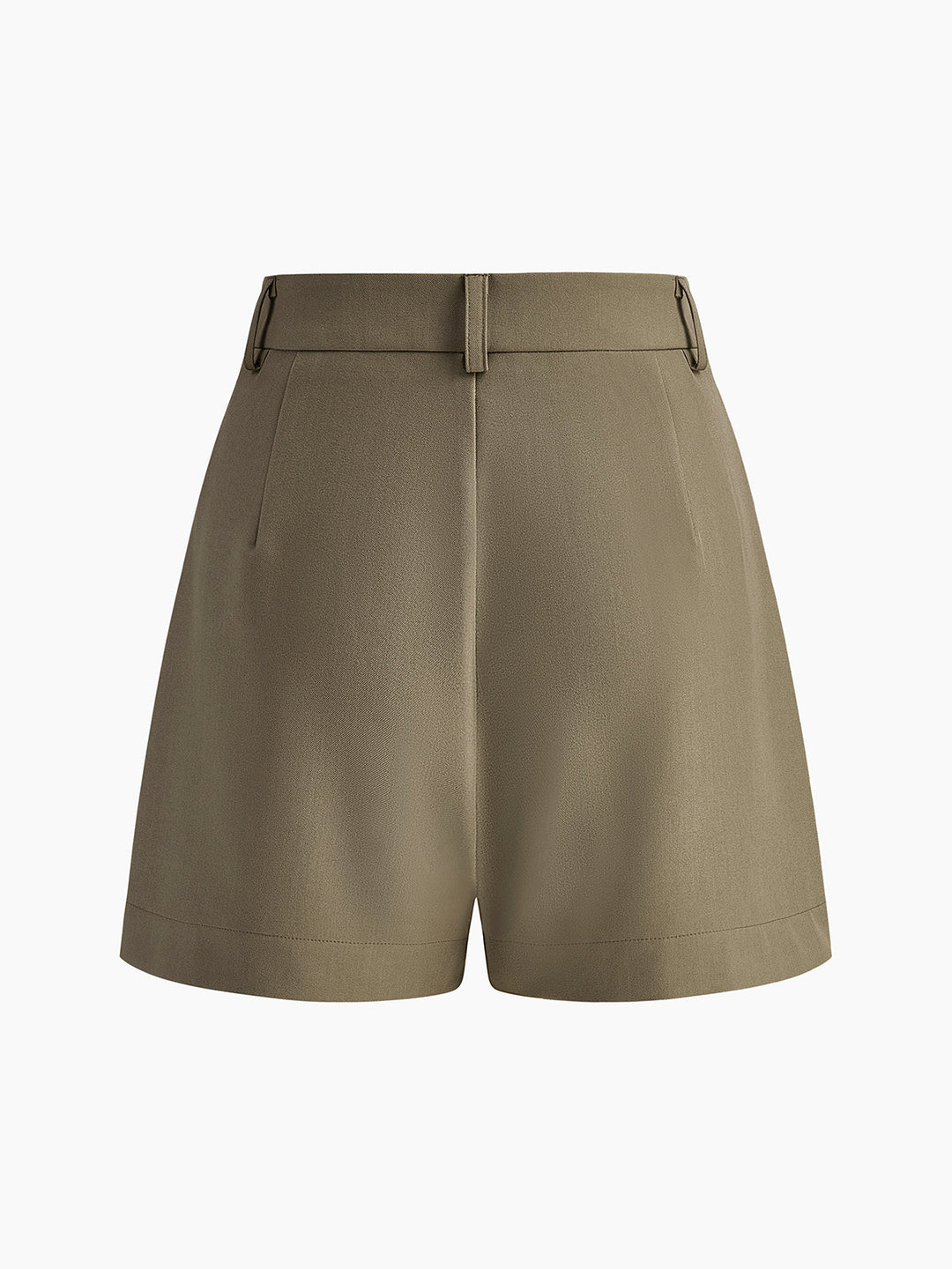Drune | Semi Transparent Mittlere Taille Kurze Hosen Ohne Gürtel