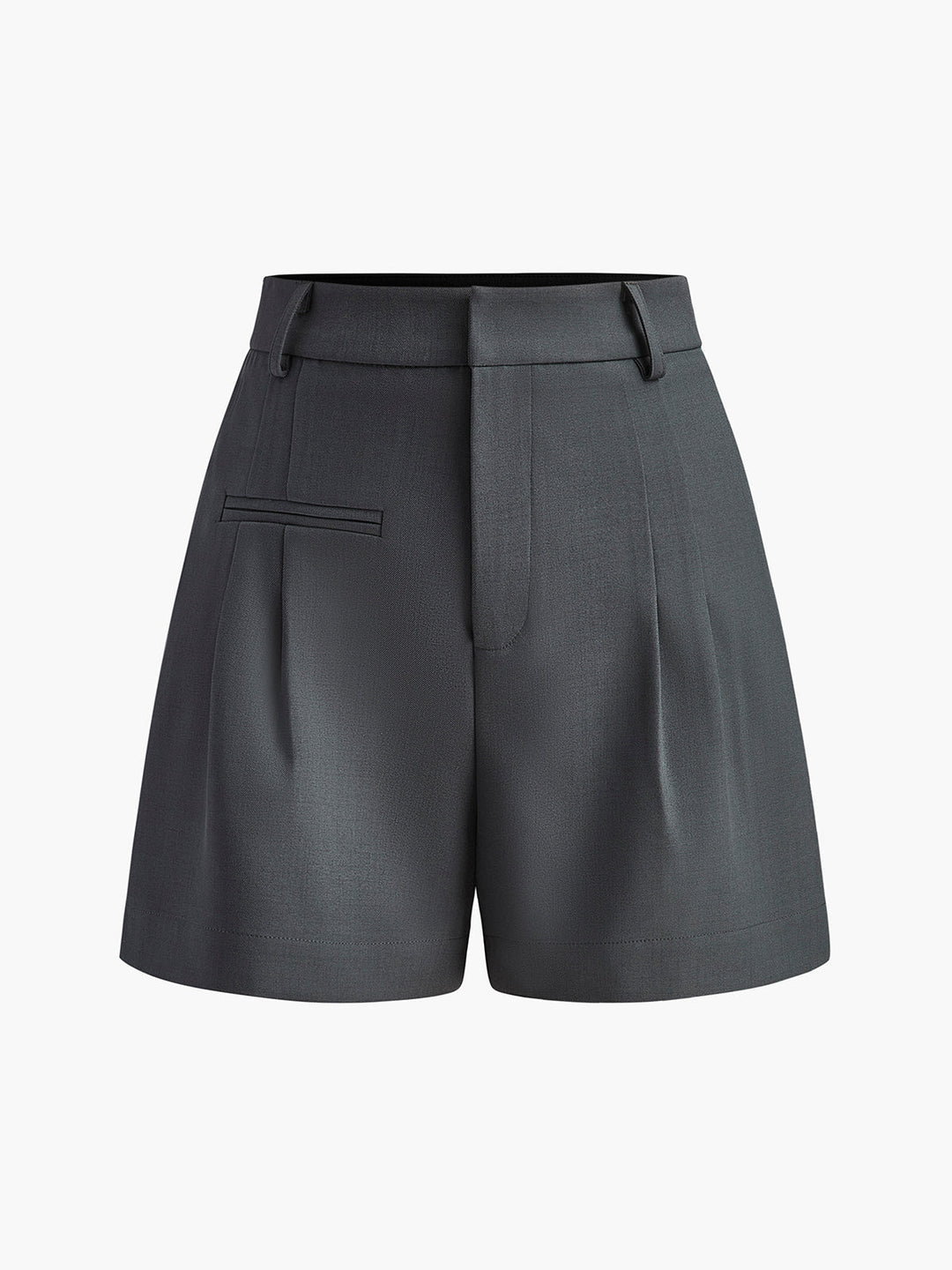 Drune | Semi Transparent Mittlere Taille Kurze Hosen Ohne Gürtel