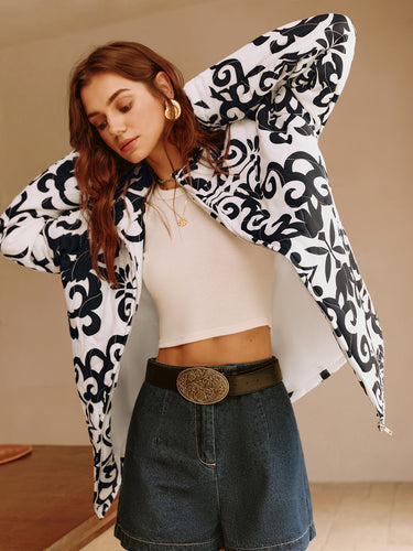 Drune | Klassische Bomberjacke mit Taschen
