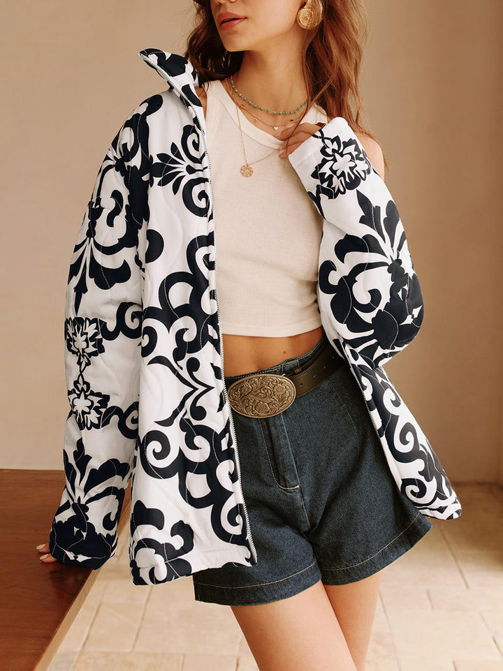 Drune | Klassische Bomberjacke mit Taschen