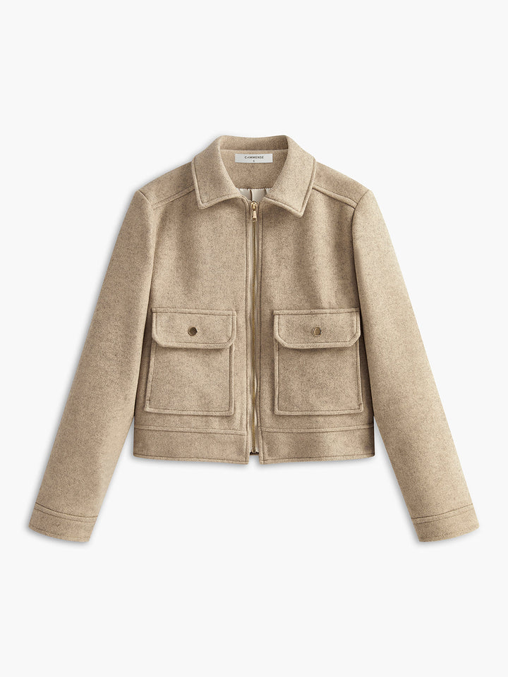Drune | Revers Reißverschlussjacke