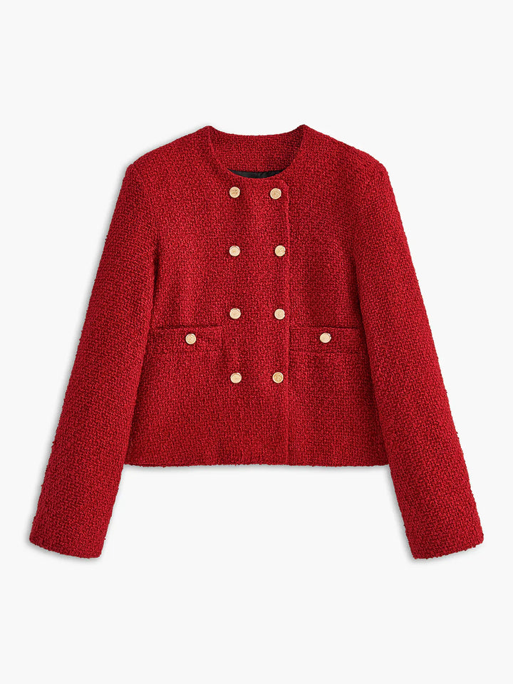 Drune | Button Tweed Jacke