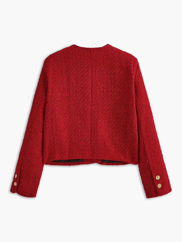 Drune | Button Tweed Jacke