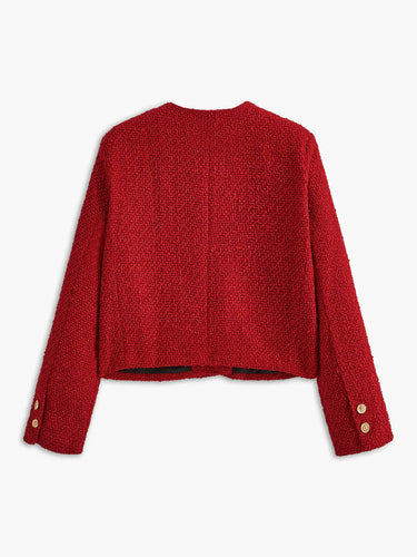 Drune | Button Tweed Jacke