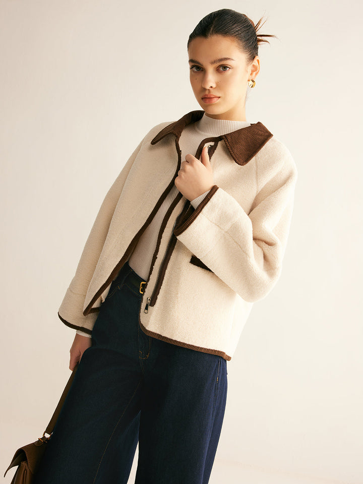 Drune | Binding Minky Jacke