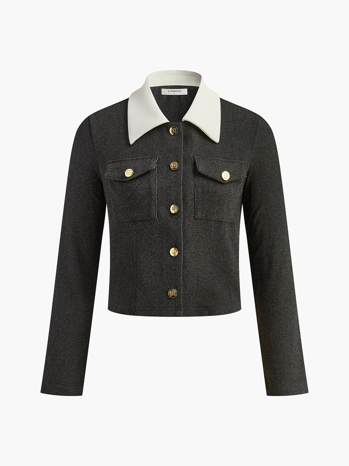 Drune | Kragenbrust Petite Jacke