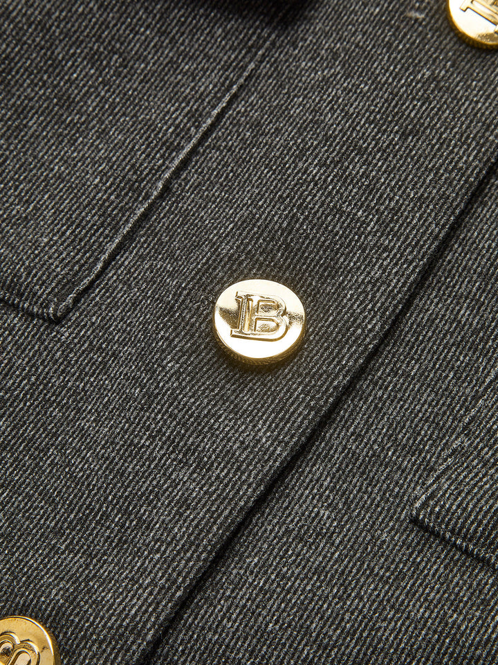 Drune | Kragenbrust Petite Jacke