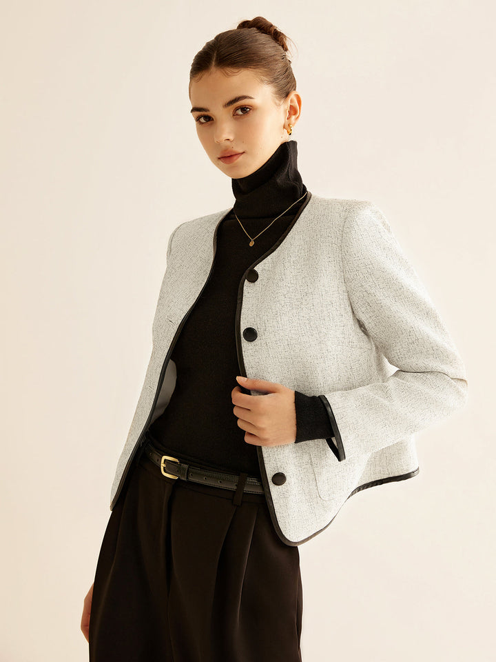 Drune | Kontrastbesatzjacke