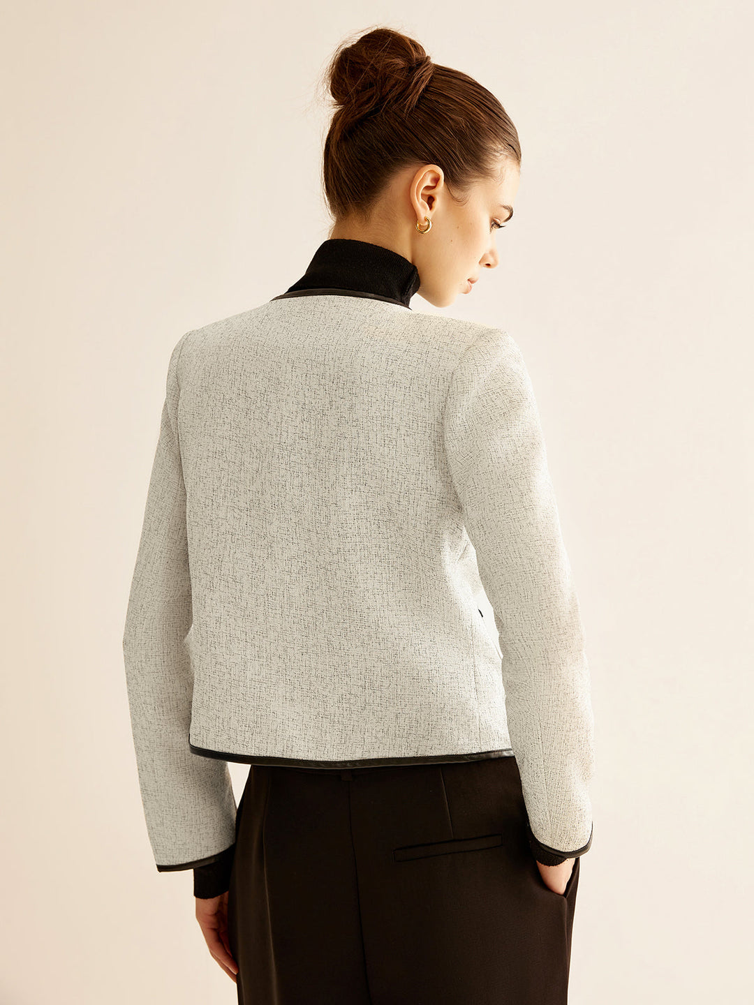 Drune | Kontrastbesatzjacke
