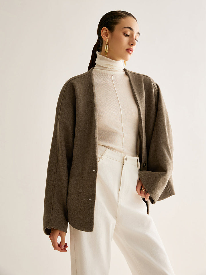 Drune | Hals Lose Warme Jacke