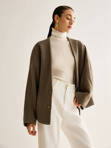Drune | Hals Lose Warme Jacke