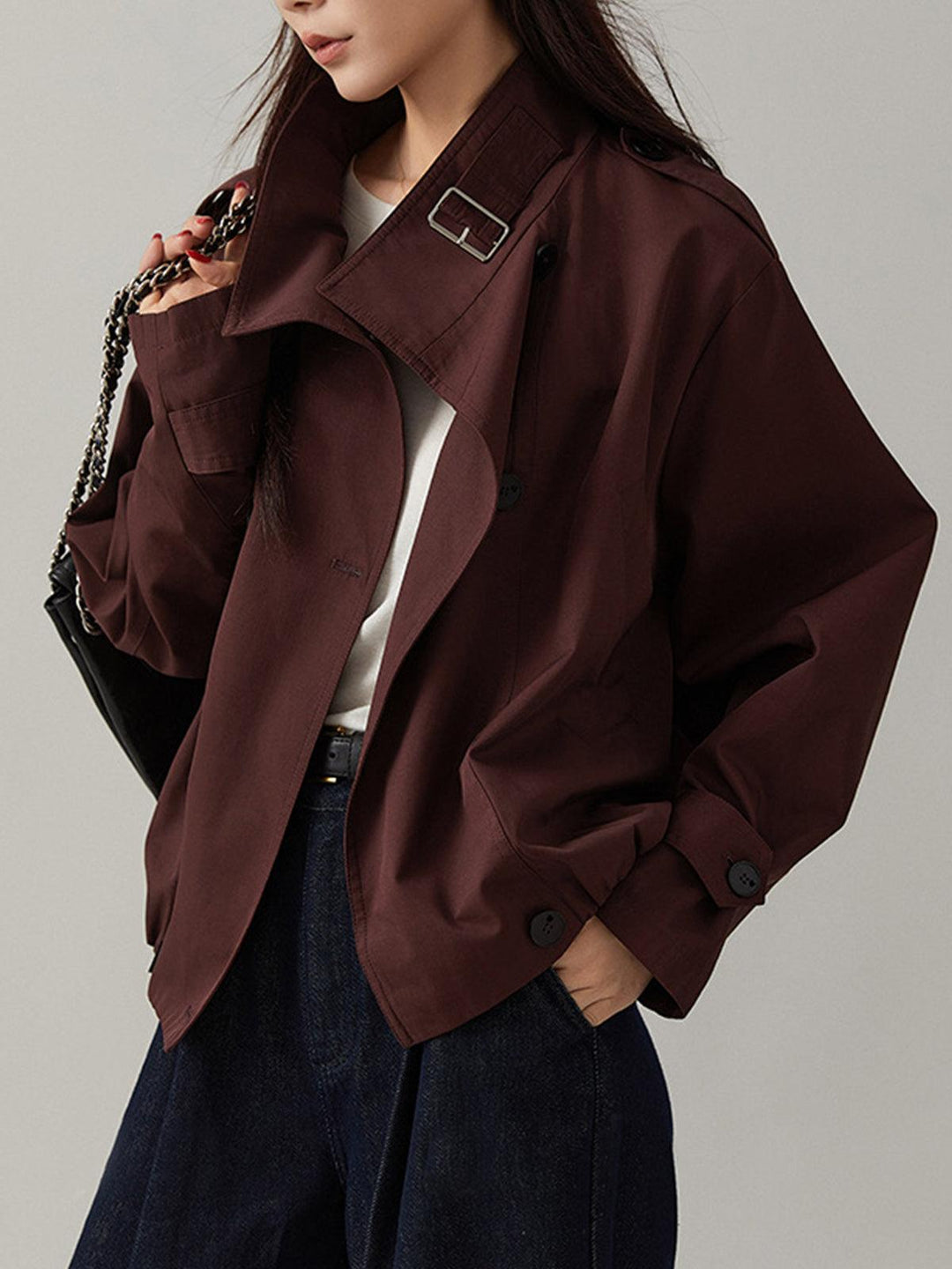 Drune | Vintage lockere Trenchcoat