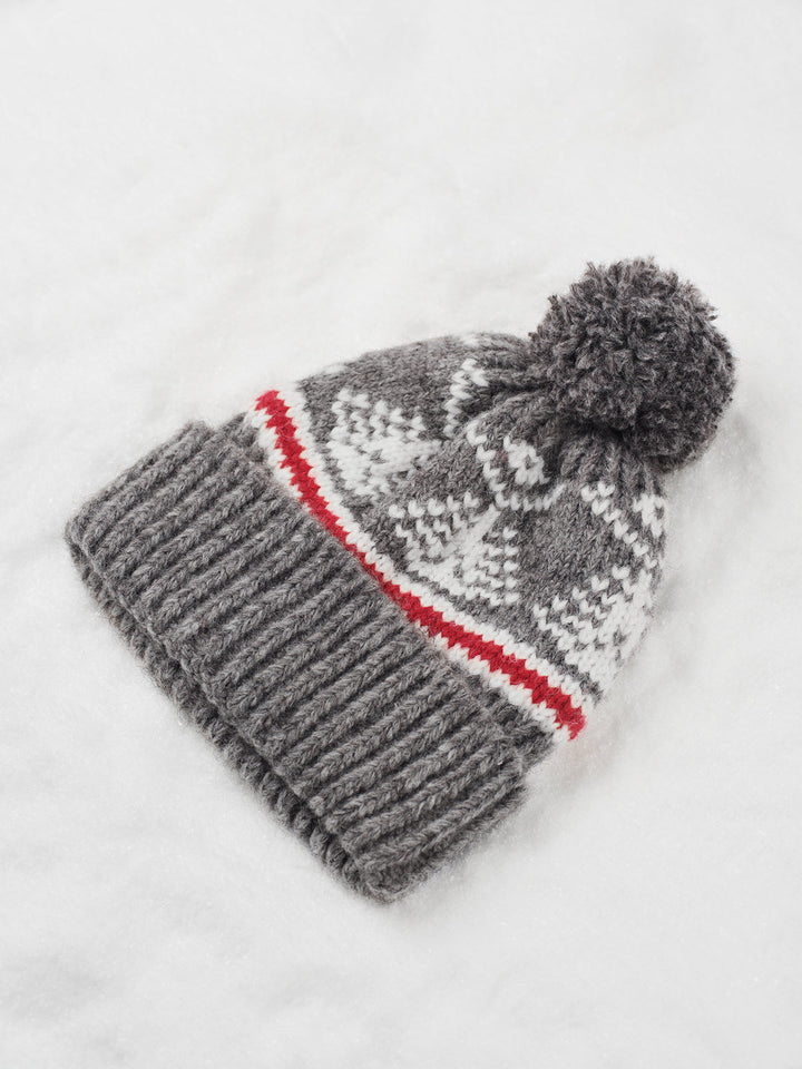 Drune | Weihnachtsstrickwarme Mütze