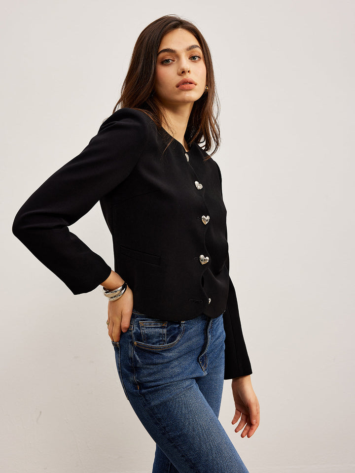 Drune | Button Regular Fit Jacke